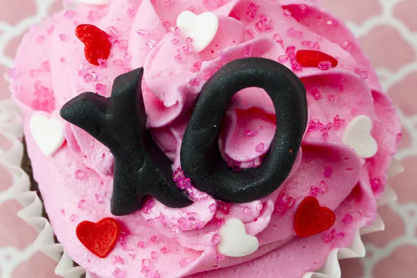 Xo-Cupcake — Stockfoto