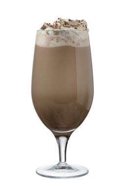 kremalı çikolata shake