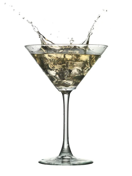 Cocktail drink med splash — Stockfoto