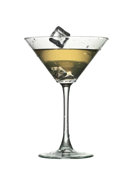 Ice splash in the cocktail — Stock Photo, Image