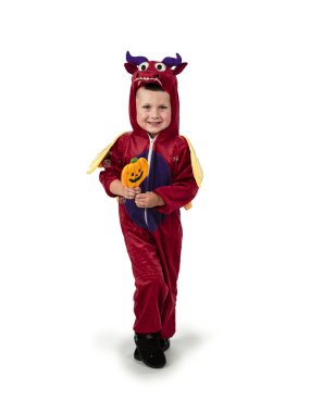 halloween kostüm giyen çocuk