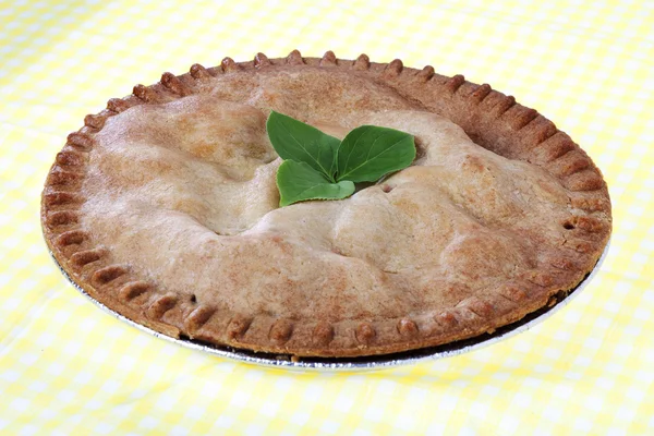 Pie on table cloth — Stock Photo, Image