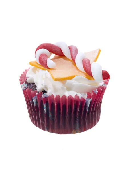 Christmas cupcake — Stock Photo, Image