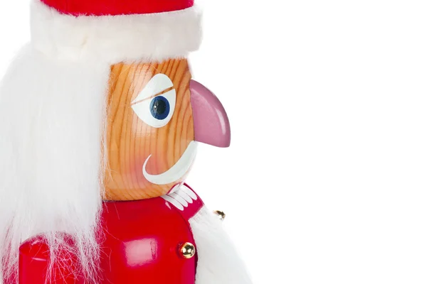 Extreme close up of a father santa statue — Stock Photo, Image