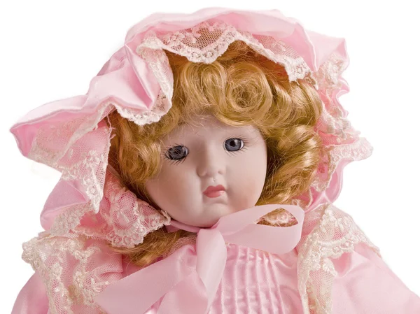 Obrázek růžové panenky — Stock fotografie