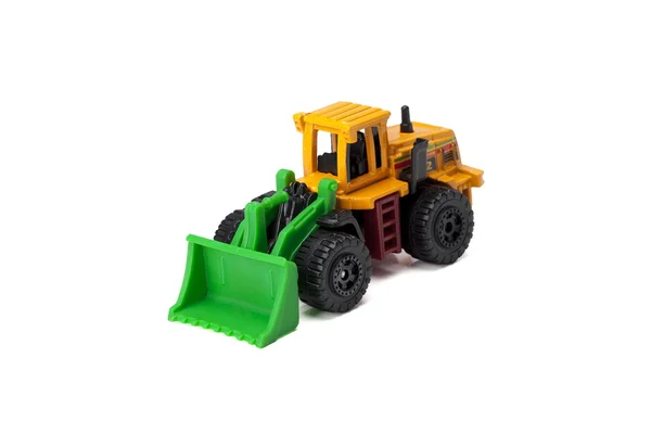 Buldozer oyuncak kamyon — Stok fotoğraf
