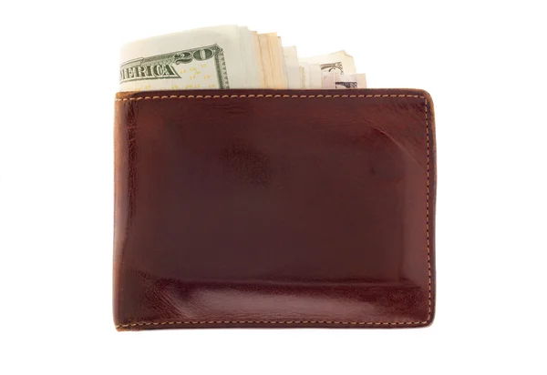 Товстий гаманець — стокове фото