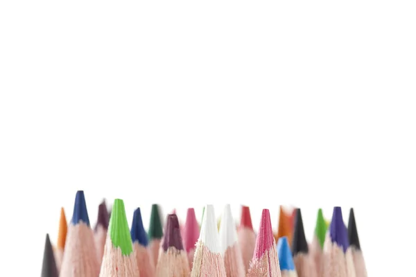 鉛筆の先端を着色 — ストック写真
