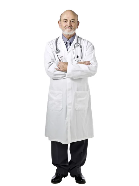 Fiducioso medico maschile — Foto Stock