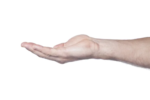 Frågande hand — Stockfoto