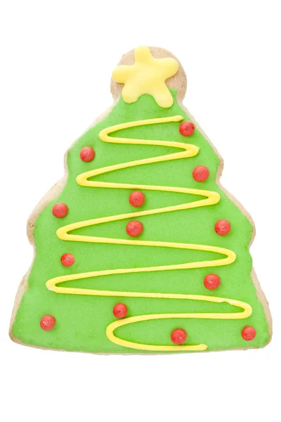 Christmas tree cookie — Stock Photo, Image