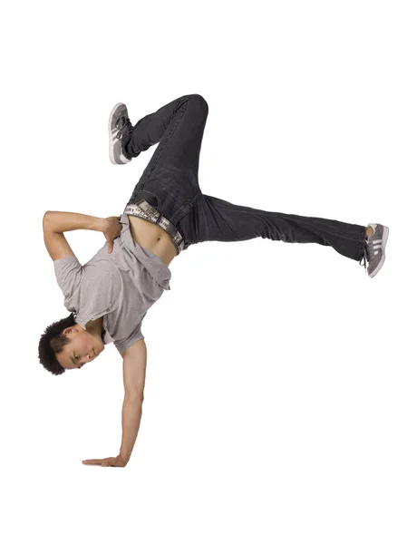 Break dancing man — Stock Photo, Image