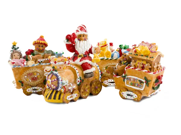 Christmas train — Stock Photo, Image