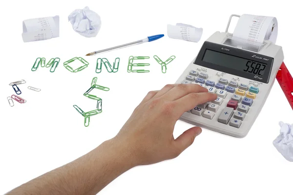 Computing money concept — Stock Photo, Image