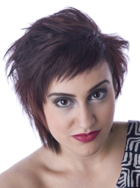 Bu güzel hanımla rocker bak