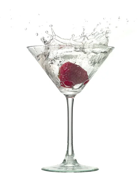 Cocktail mit Erdbeere — Stockfoto