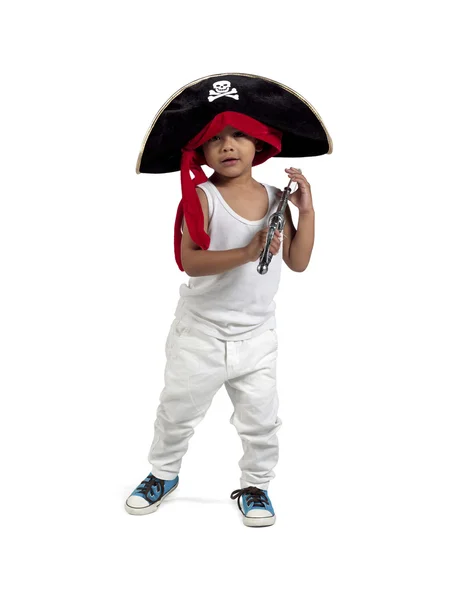 Pirate kid — Stockfoto