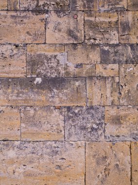 eski Toskana taş duvar