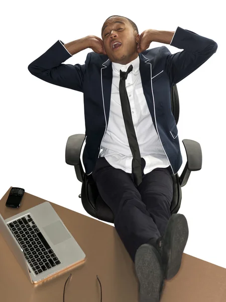 Tired young professional — Stock Photo, Image