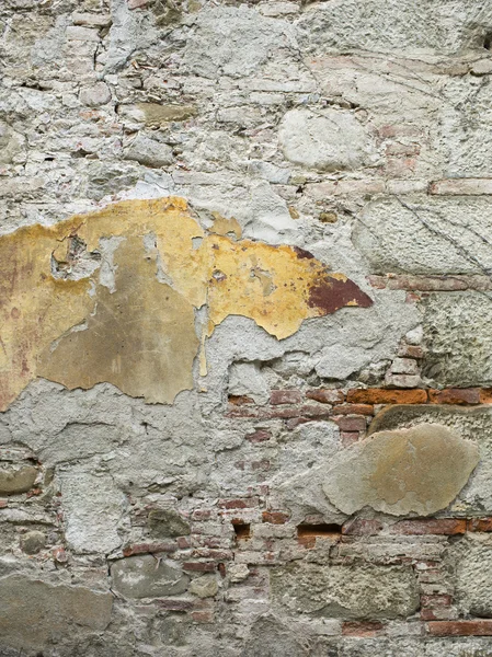 Alte geschälte Mauer — Stockfoto