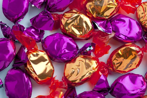 Close up shot of hard candies — Stock Photo, Image