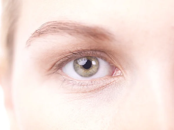 Женские глаза крупным планом — стоковое фото