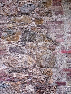 eski Toskana taş duvar