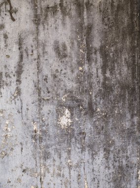 Beton duvara dikey görüntü