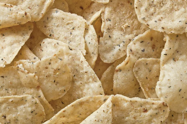 Haufen Nachos-Chips — Stockfoto