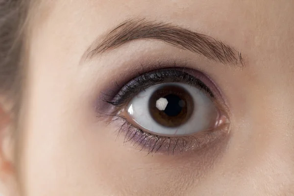 Womans right eye — Stock Photo, Image