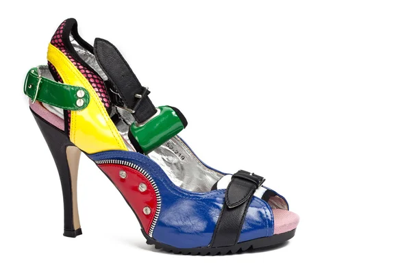 Colorful lady shoes — Stock Photo, Image