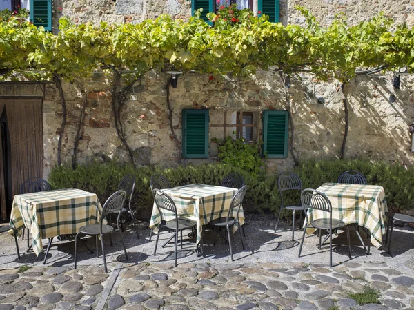 Toscana café — Stockfoto