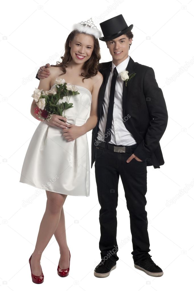 prom night couple