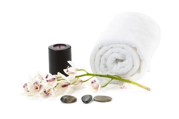 Close up image of spa items — Stock Photo, Image