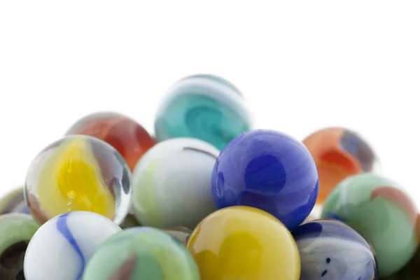 A pile of colorful marbles — Stock Photo, Image