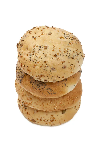 A stack of poppy seed bread — Stock Photo, Image