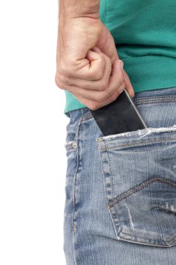 cep telefonu çalan el