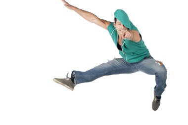 ileriye dönük dansçı atlama