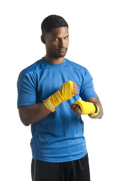 Boxing man — Stock Photo, Image