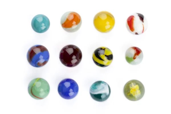 Colorful glass marbles — Stock Photo, Image