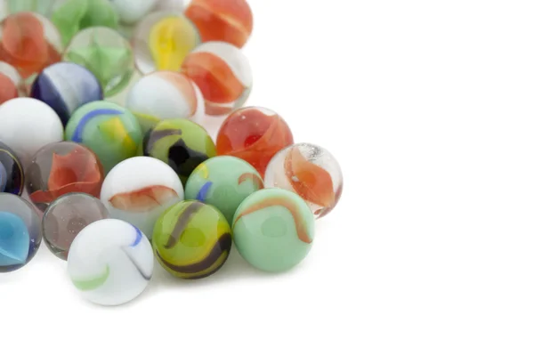 Colorful marbles close up — Stock Photo, Image