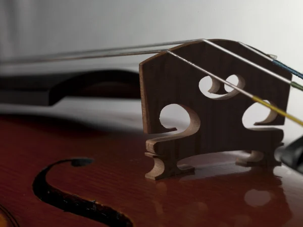 Violin bridge — Stock Photo, Image