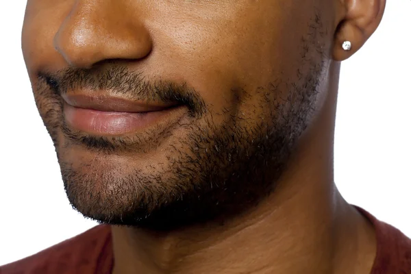 Labios sonrientes de chico —  Fotos de Stock