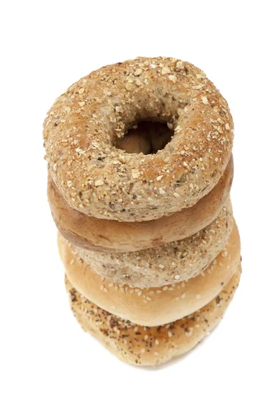 Stack of bagels — Stock Photo, Image