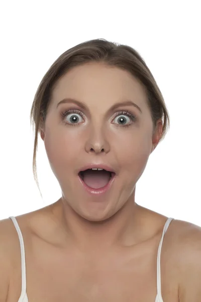 Surprised woman — Stock Photo, Image