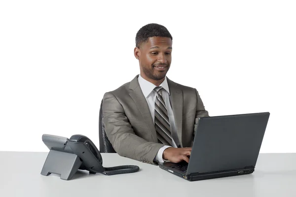 Hombre de negocios afroamericano — Foto de Stock