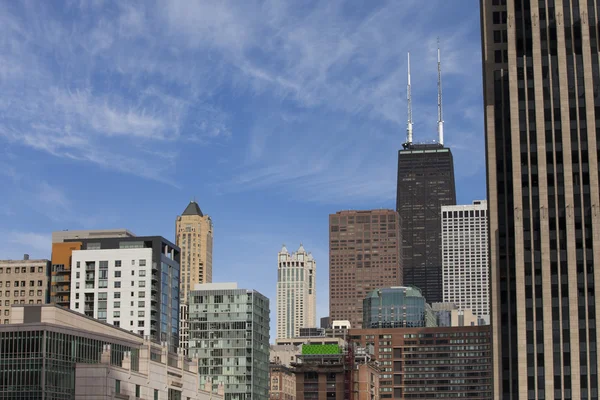 Byggnader i staden chicago — Stockfoto