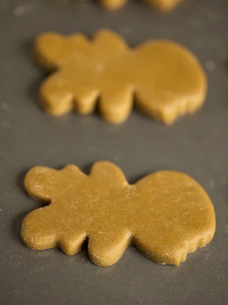 Close up image of gingerbread cookies — Stock Photo, Image