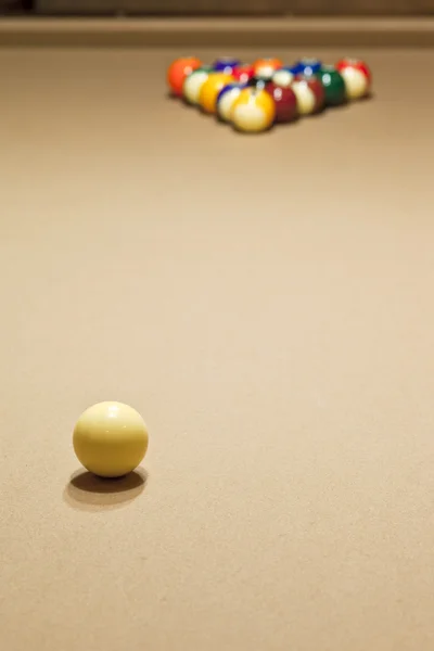 Composition des boules de billard — Photo