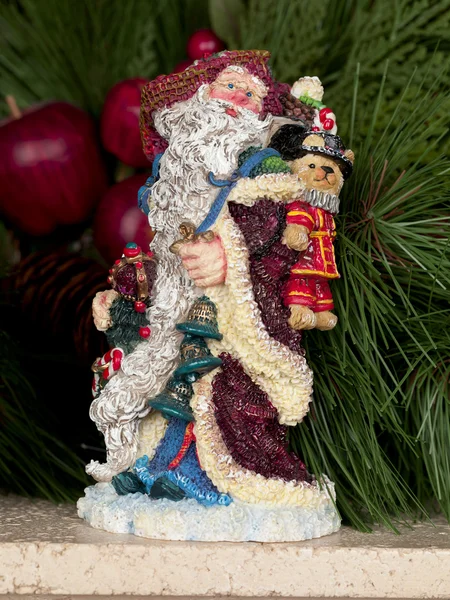 Santa figurine — Stock Photo, Image